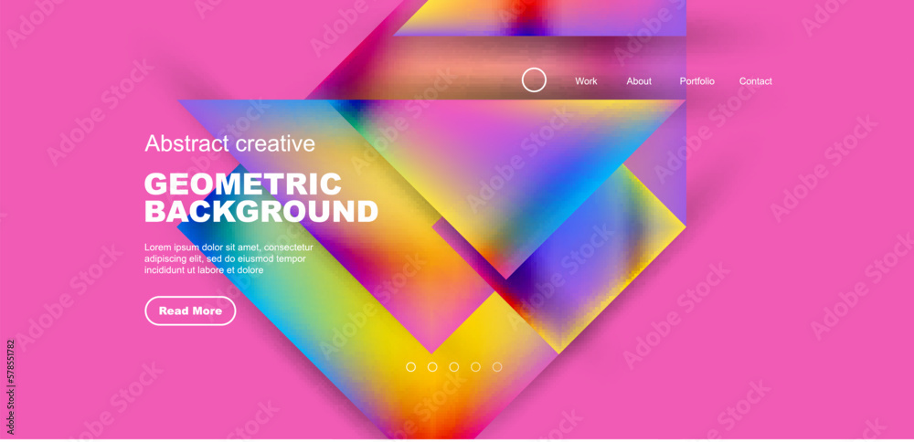 Geometric elements - squares and triangles composition background. Geometric elements - squares and triangles composition background.