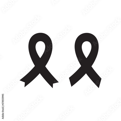 awareness ribbon icon illustration symbol