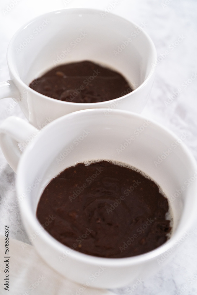 Chocolate mug cake Chocolate mug cake