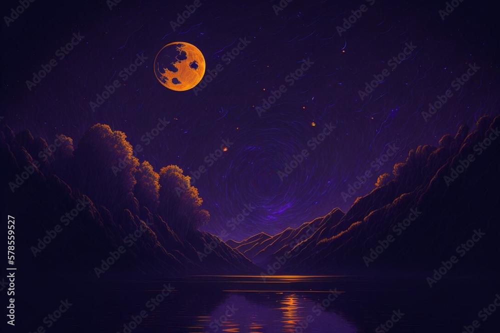 night landscape