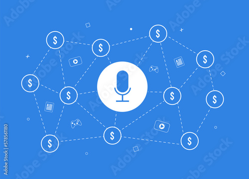 Crowdsourced content creation. fans fund voice acting or translation for games, films, videos, books, audiobooks, lectures. Allows active role, innovative crowdsourced content creation