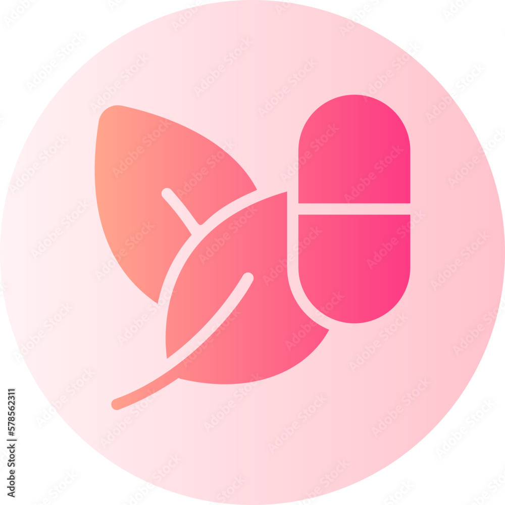 herbs gradient icon herbs gradient icon