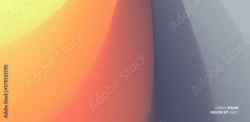 Wide stripped background. Stripes with color transition. Abstract background with dynamic effect and vibrant gradients. Illustration for cover, screen, brochure, poster, presentation, flyer or banner.