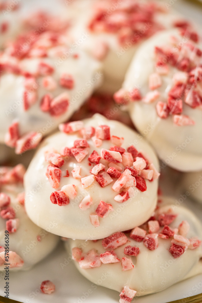 Peppermint White Chocolate Cookies Peppermint White Chocolate Cookies