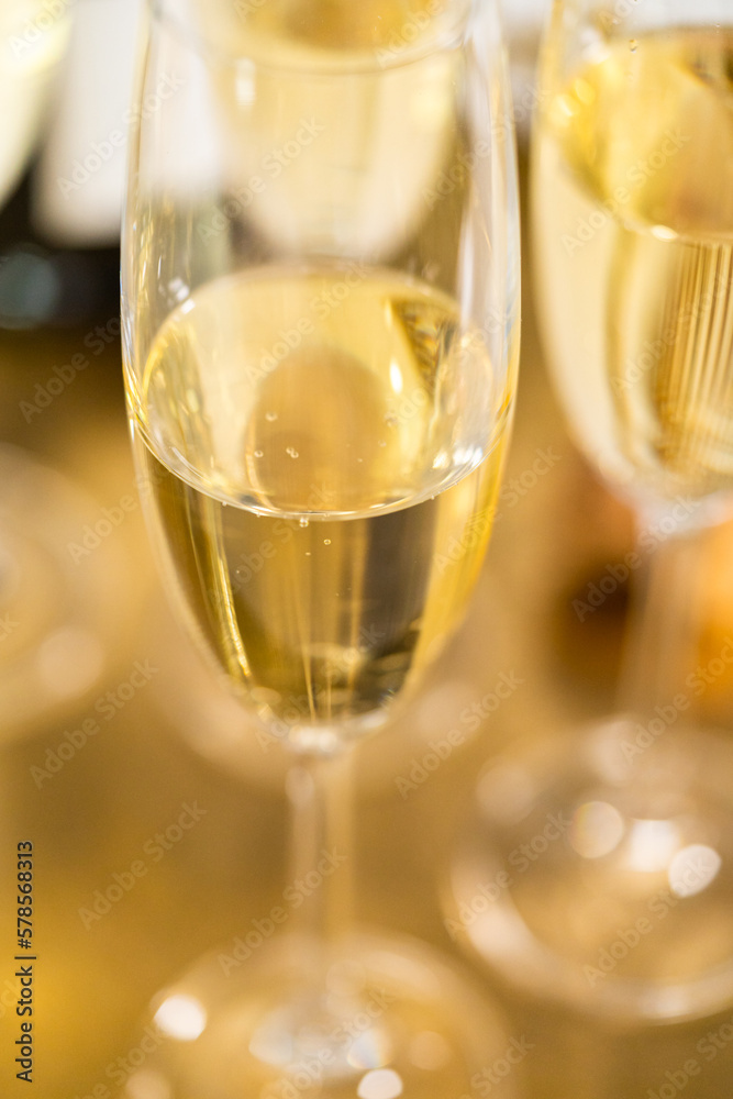 Obraz premium Champagne glasses