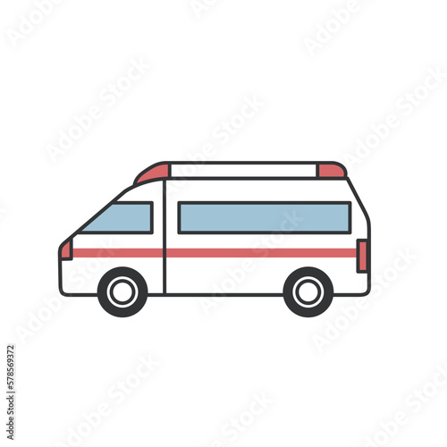 救急車のイラスト