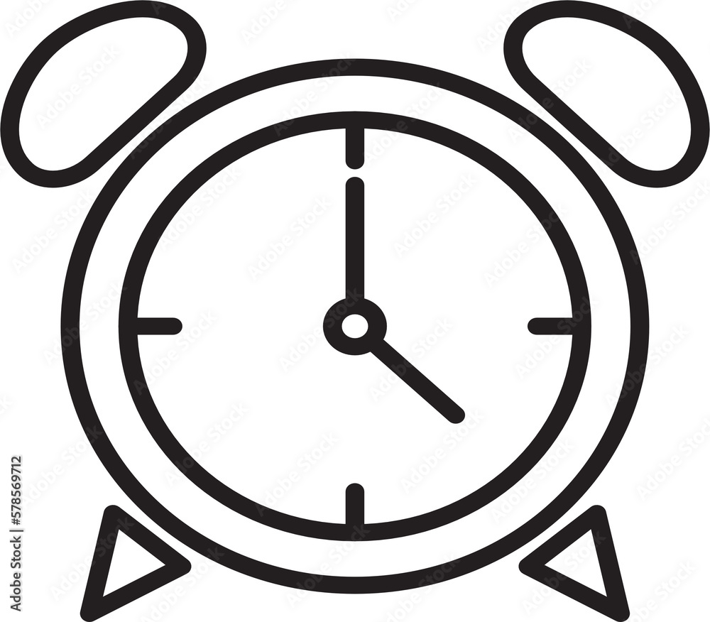 alarm icon black and white alarm icon black and white