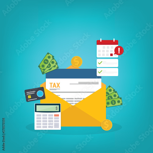 Tax payment. Analysis, paperwork, financial research report and calculation of tax return. Payment of debt. 