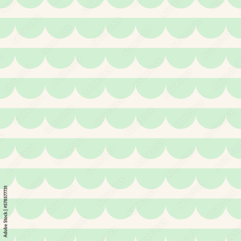 Green Polka Dots Fabric, Wallpaper and Home Decor