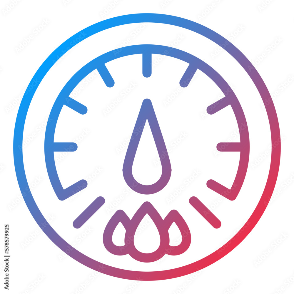 Vector Design Meter Icon Style Vector Design Meter Icon Style