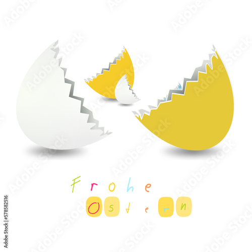 Frohe Ostern Ostermotiv