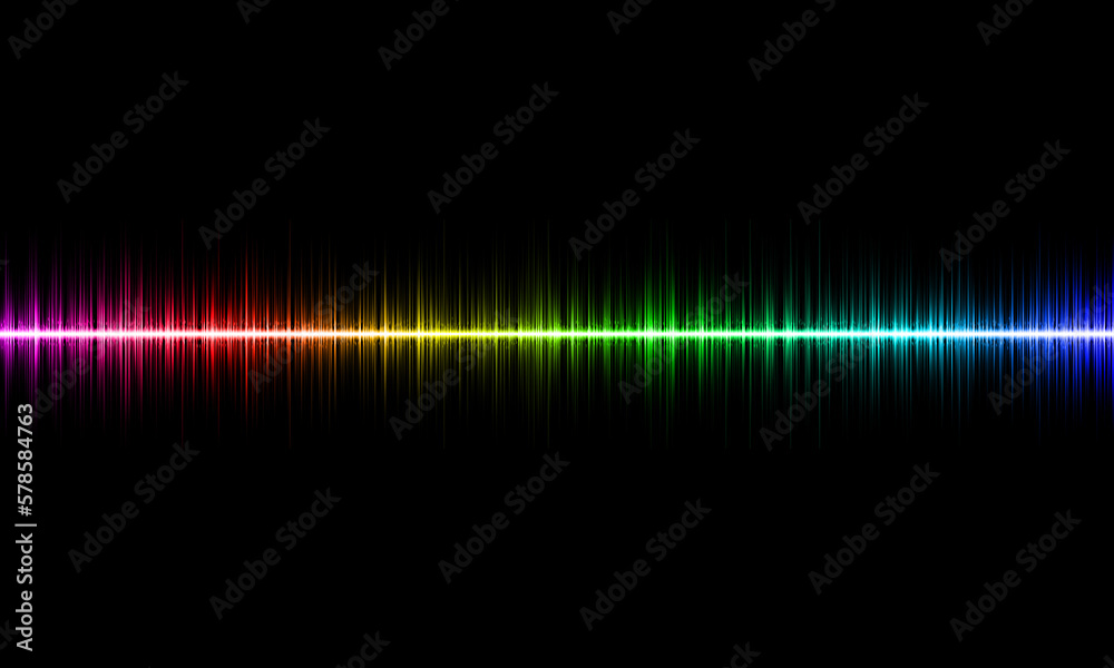 Music Sound-wave abstract soft background.