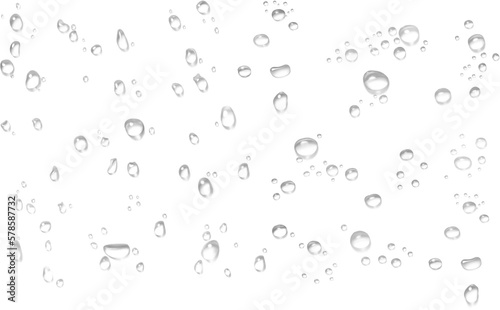 Fotografia water drops rain droplets rainy fog droplets rainy drop transparent  fizz