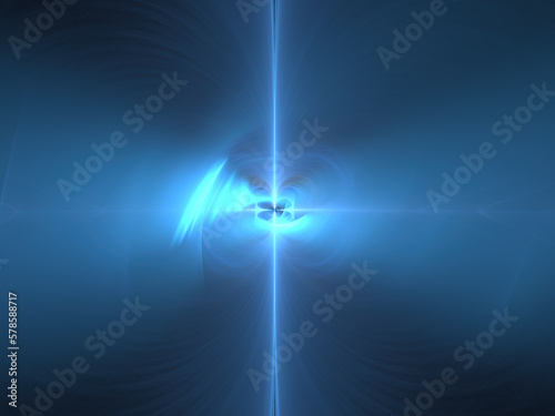Abstract background 3D illustration, fantastic fractal texture, digital illustration for creative graphic design for wallpaper, poster, banner, drawing, ornament