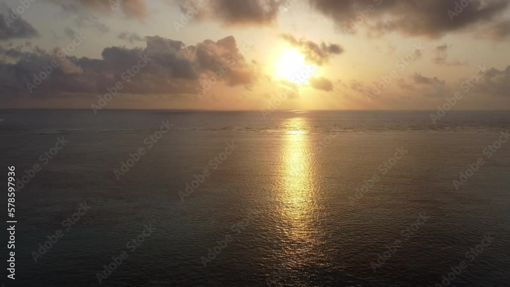 Sunrise over the ocean Africa Tanzania Blue Lagune Seychelles Malediven Sunrise over the ocean Africa Tanzania Blue Lagune Seychelles Malediven