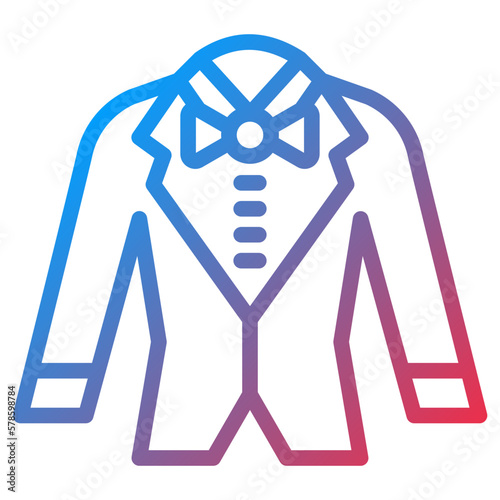 Vector Design Tuxedo Icon Style