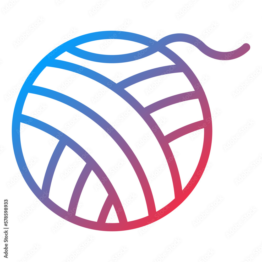 Vector Design Wool Ball Icon Style Vector Design Wool Ball Icon Style