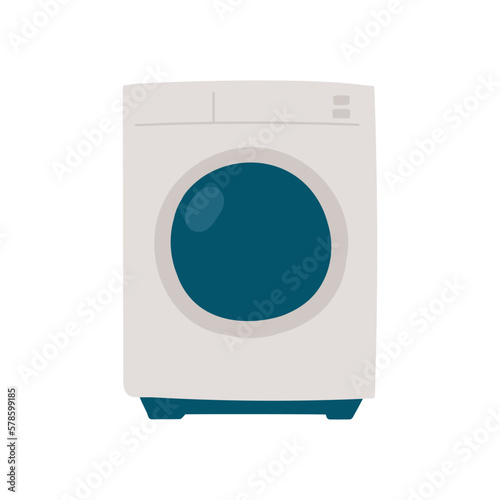 シンプルな洗濯機