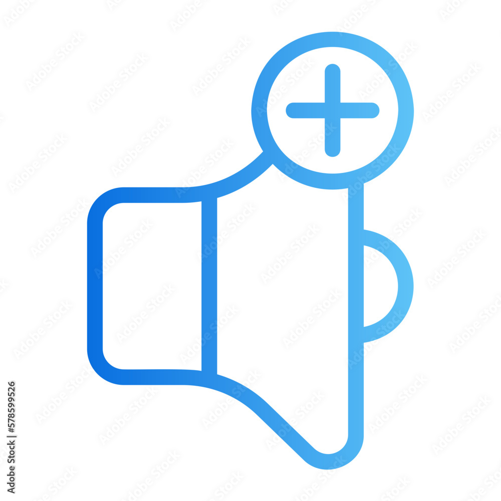 volume gradient icon volume gradient icon