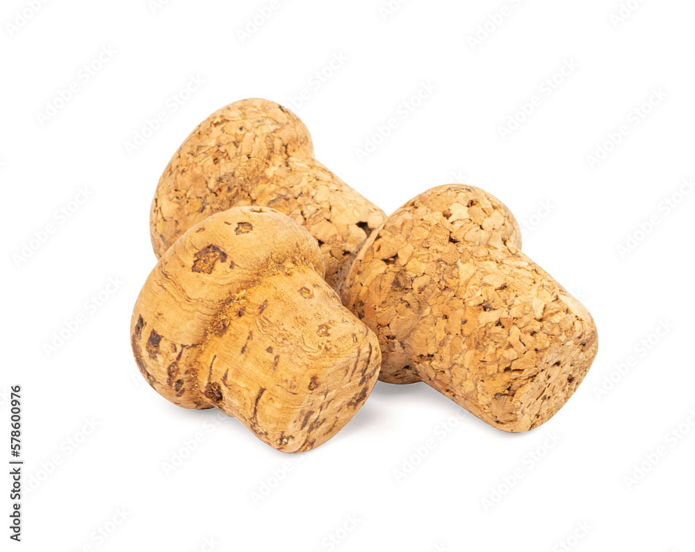 Wine Corks Isolated, Cork Stoppers Set, Cork Caps Wine Corks Isolated, Cork Stoppers Set, Cork Caps