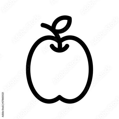 apple icon or logo isolated sign symbol vector illustration - high-quality black style vector icons 