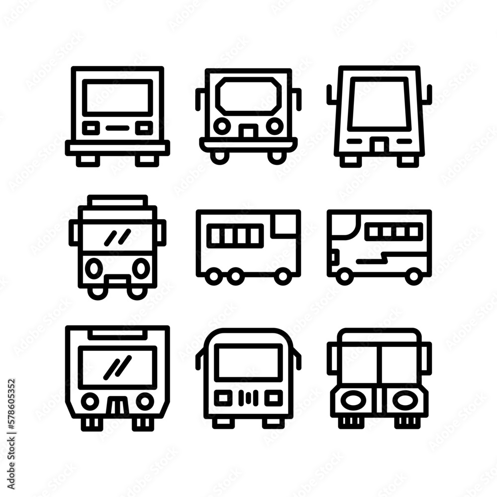 bus icon or logo isolated sign symbol vector illustration - high-quality black style vector icons
bus icon or logo isolated sign symbol vector illustration - high-quality black style vector icons