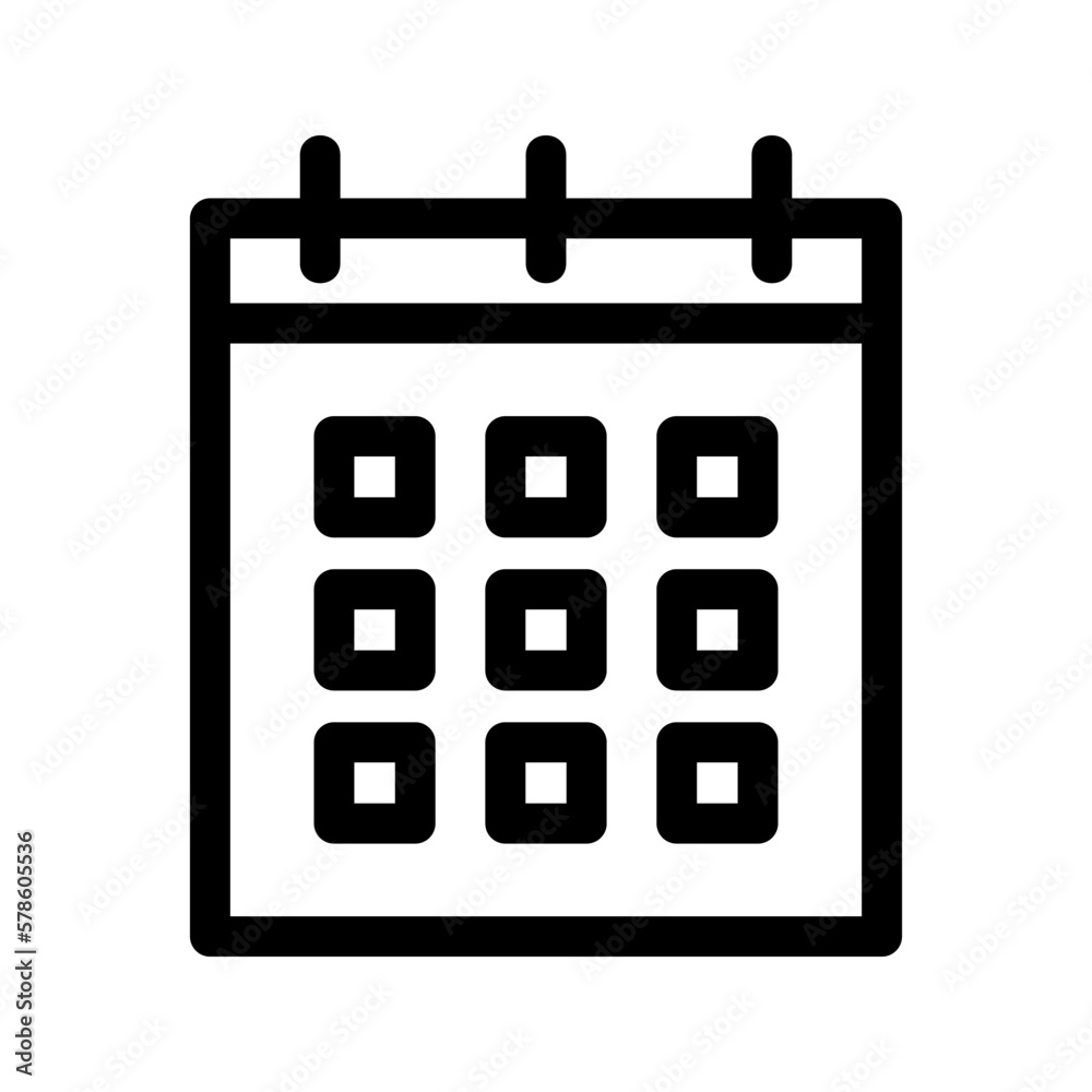 calendar icon or logo isolated sign symbol vector illustration - high-quality black style vector icons
calendar icon or logo isolated sign symbol vector illustration - high-quality black style vector icons