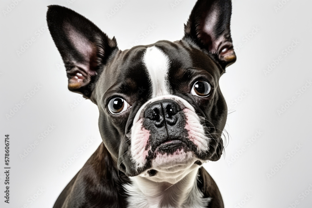 Boston Terrier: A Playful and Lively Dog's Portrait