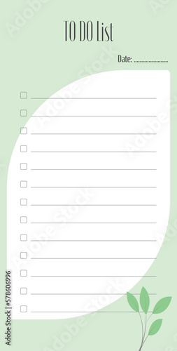 To-do list, planner template for daily checklist reminder