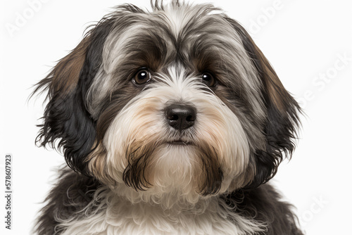 Havanese Dog Portrait: Capturing the Charm of This Playful Pup