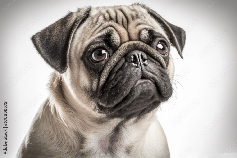 Pug Perfection: A Portrait of the Beloved Canine Companion