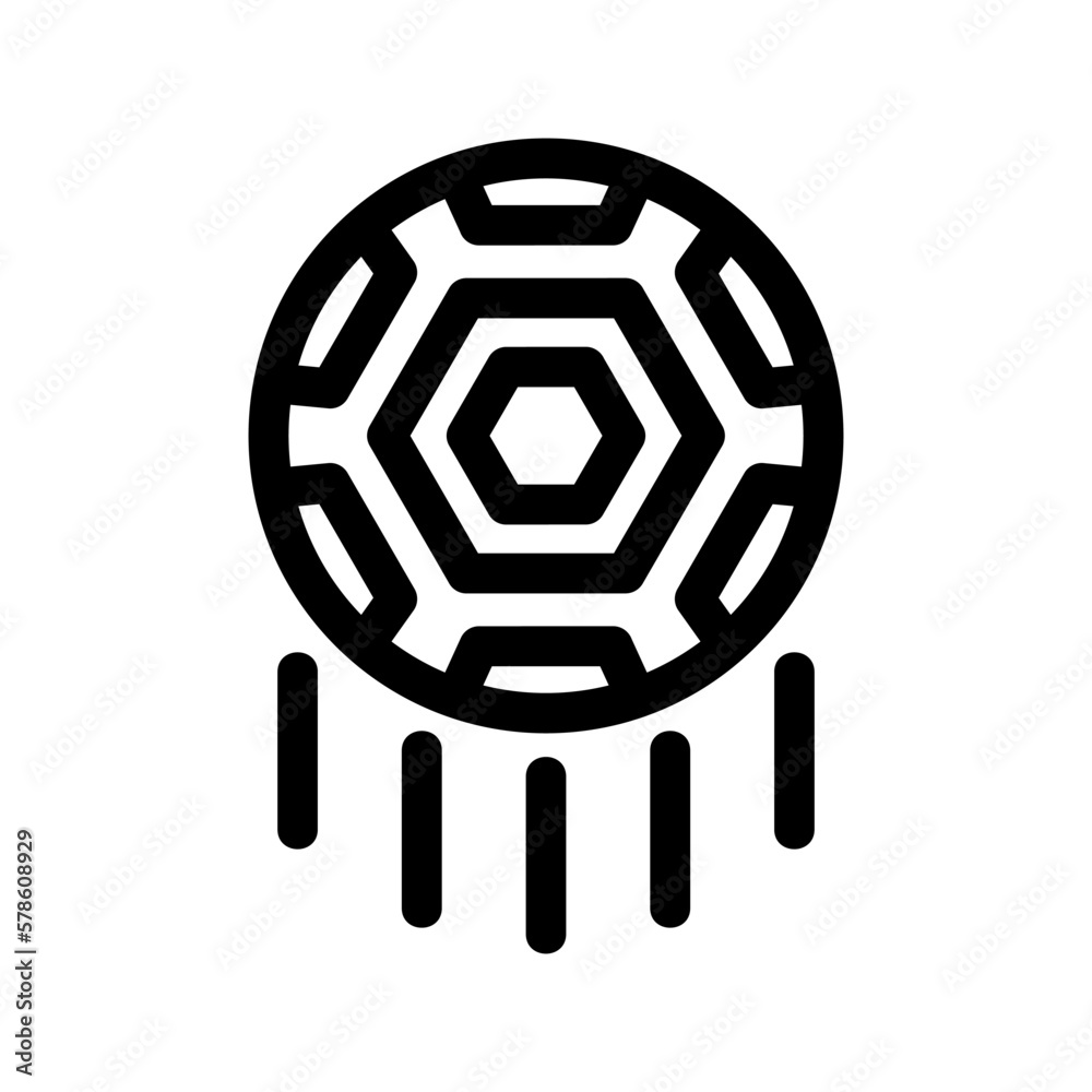 Fototapeta premium football icon or logo isolated sign symbol vector illustration - high-quality black style vector icons 