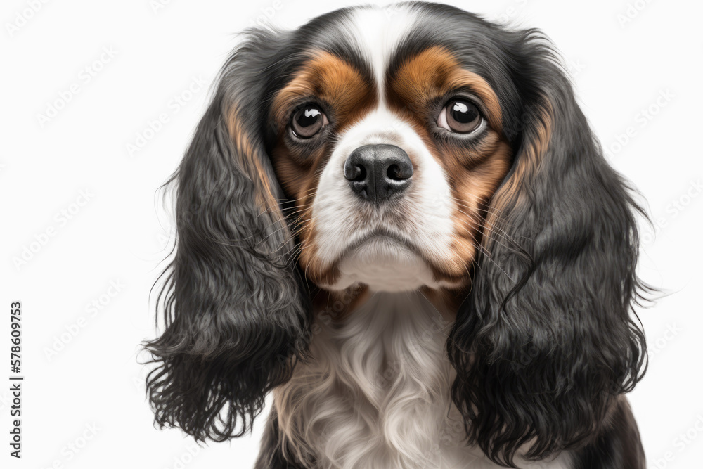 Cavalier King Charles Spaniel - Regal Portrait of a Beloved Companion Cavalier King Charles Spaniel - Regal Portrait of a Beloved Companion