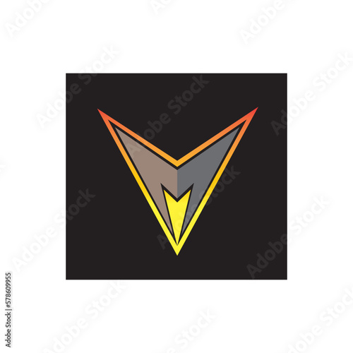 Free Download letter M logo template company vector emblem design - GFXLoad