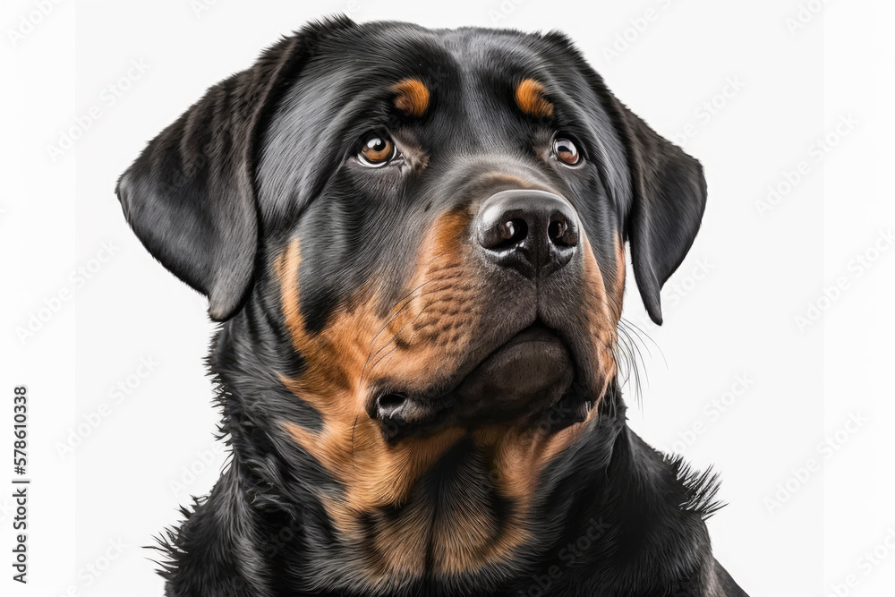 Regal Rottweiler: A Majestic Portrait of this Powerful Breed