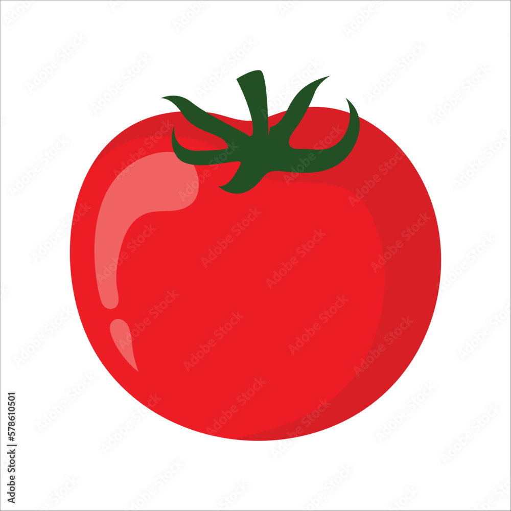 Tomato vegetable icon. Tomato isolated on white background. Tomato illustration. Vector illustration Tomato vegetable icon. Tomato isolated on white background. Tomato illustration. Vector illustration