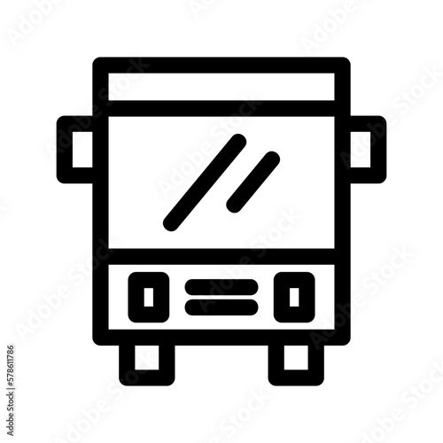 minibus icon or logo isolated sign symbol vector illustration - high quality black style vector icons
