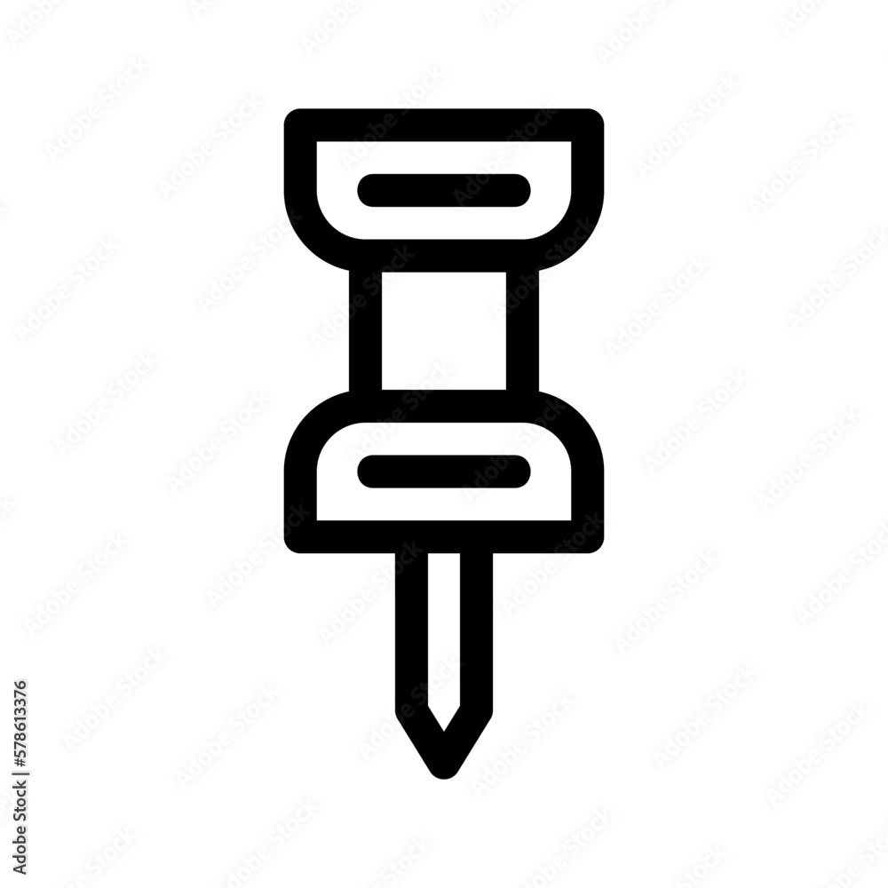 push pin icon or logo isolated sign symbol vector illustration - high-quality black style vector icons
push pin icon or logo isolated sign symbol vector illustration - high-quality black style vector icons