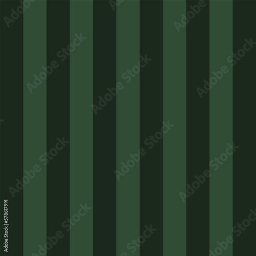 St. Patricks day pattern of repetitive vertical strips of green and dark green color. Green and black horizontal stripes background. Seamless texture background. Vector illustration