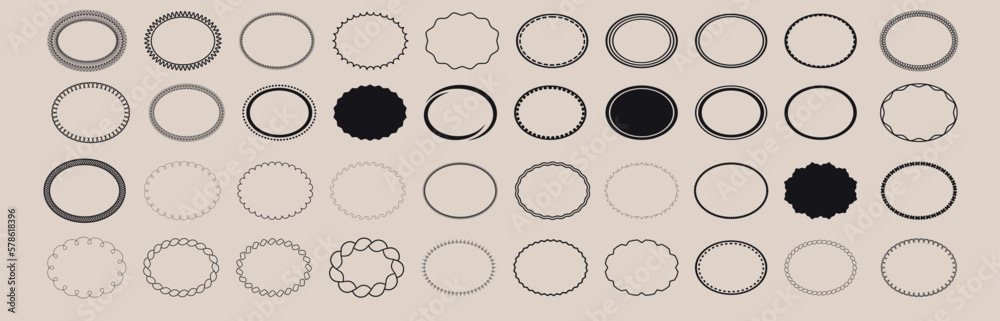 Oval Border. Basic Shapes Oval Monogram frame. Basic Shapes. Oval Logo. Emblem. Icon Oval Border. Basic Shapes Oval Monogram frame. Basic Shapes. Oval Logo. Emblem. Icon