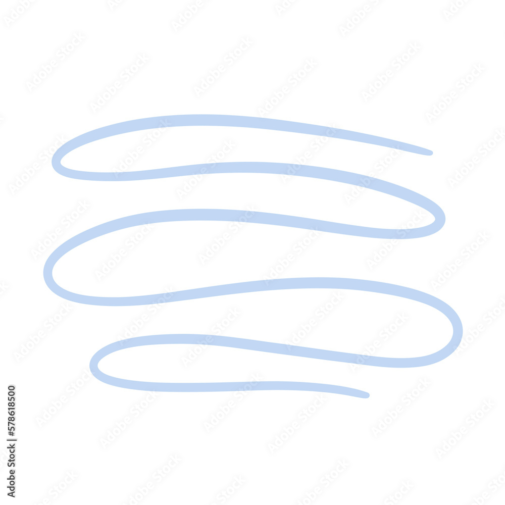 Pen Line Doodle Color Element Illustration Pen Line Doodle Color Element Illustration