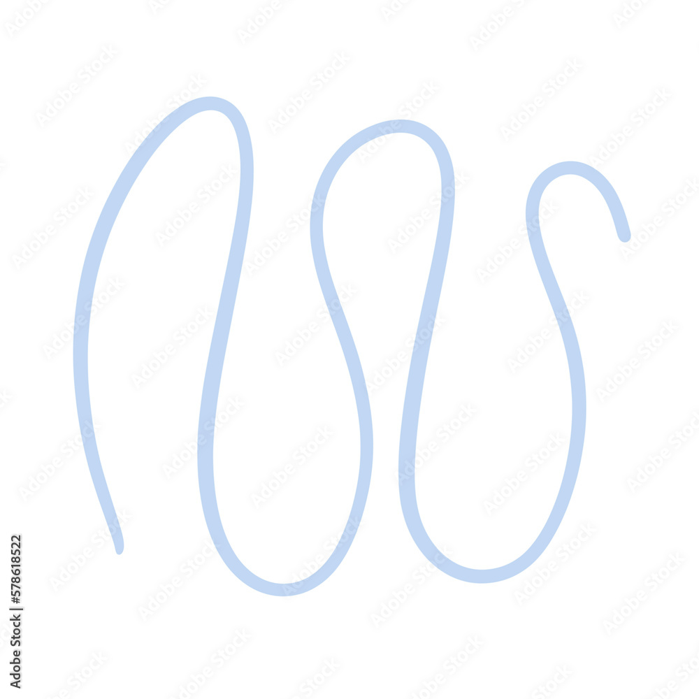 Pen Line Doodle Color Element Illustration Pen Line Doodle Color Element Illustration