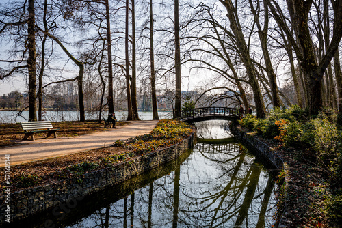 Le parc de la Tête d'Or à Lyon