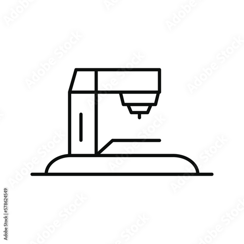 Sewing Machine, Industry milling machine icon