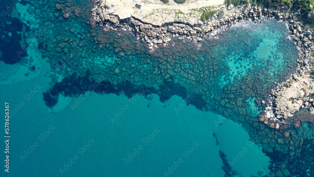 Cyprus, Girne beach,  Mediterranean Sea, nature