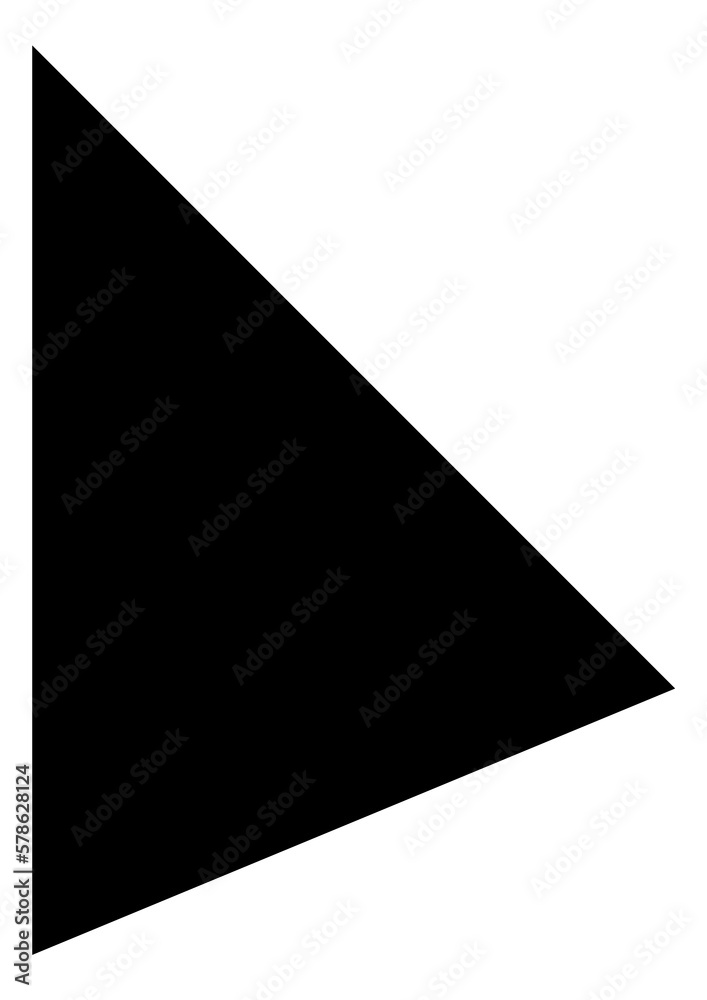 Black triangle icon. Modern simple mouse cursor Black triangle icon. Modern simple mouse cursor
