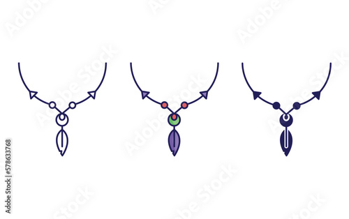 Pendent vector icon