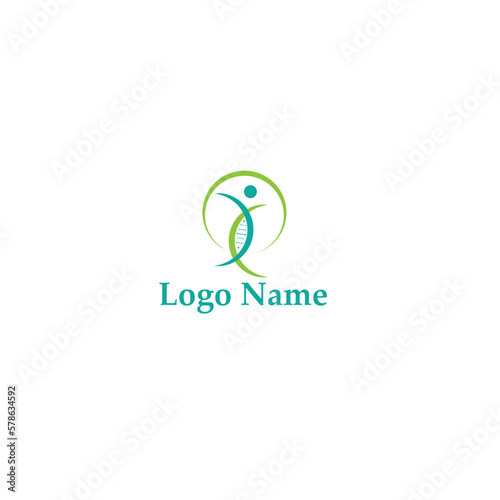 wellness health skin care logo design
