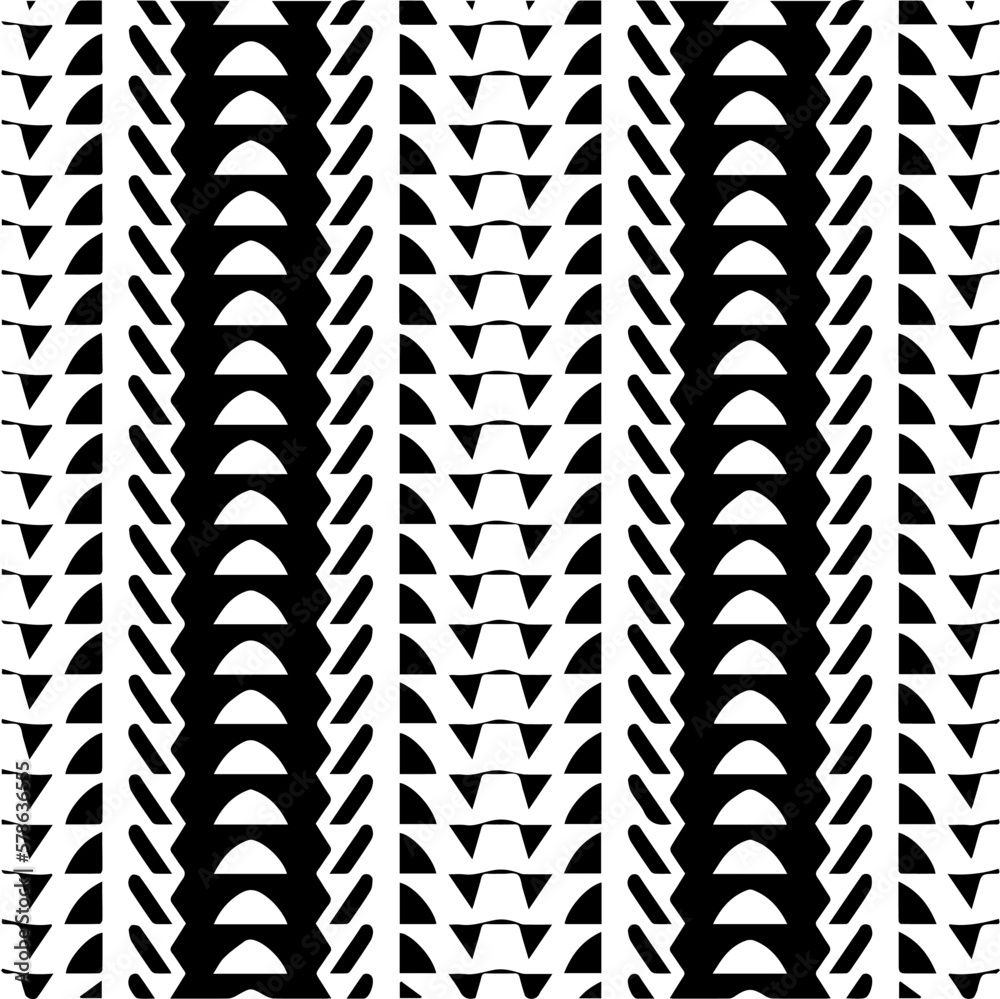 Seamless pattern with abstract shapes. Black and white geometric wallpaper. Repeating pattern for decor, textile and fabric.Abstraction art. Seamless pattern with abstract shapes. Black and white geometric wallpaper. Repeating pattern for decor, textile and fabric.Abstraction art.