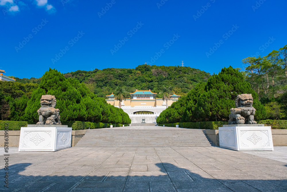 Fototapeta premium 台湾 台北市 国立故宮博物院